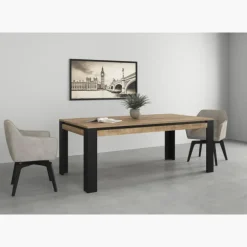 Table rectangulaire Tudor 195 cm