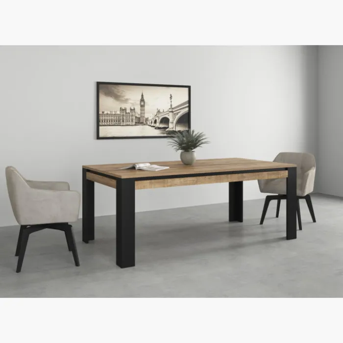 Table rectangulaire Tudor 195 cm