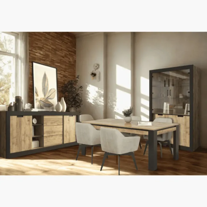 Table rectangulaire Tudor 195 cm