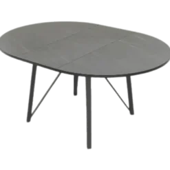 Table ronde avec allonge Wacko 120D EP79 HP06