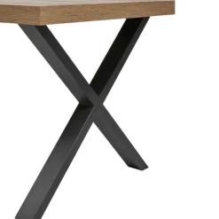 Table Tim 170x100 cm pied X TF1915