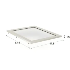 Tablette Casa verre fixe L 45 cm - P 56 cm