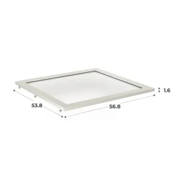 Tablette Casa Verre fixe L 60 cm - P 56 cm