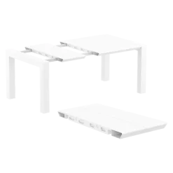 Table Vegas blanc