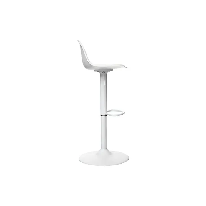 Tabouret de bar ajustable - Aiko - blanc / 179171A