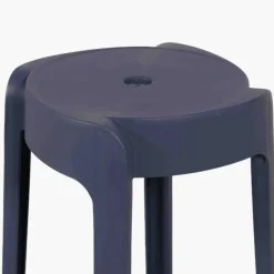 Tabouret de bar Bleu foncé Elin