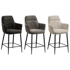 Tabouret de bar Bologna Miami toffee