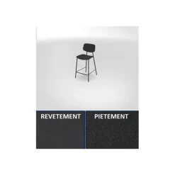 Tabouret de bar Lago HT65 EP01 M301