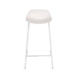 Tabouret de bar Louis HT65 EP91 PP91 Blanc