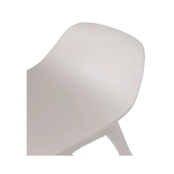 Tabouret de bar Louis HT65 EP91 PP91 Blanc