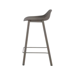Tabouret de bar Louis HT65 EP88 PP88 Taupe