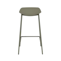 Tabouret de bar Louis HT65 EP60 PP60 Vert gris