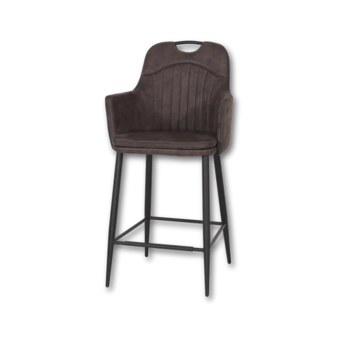 Tabouret de bar Morris Luxor anthracite