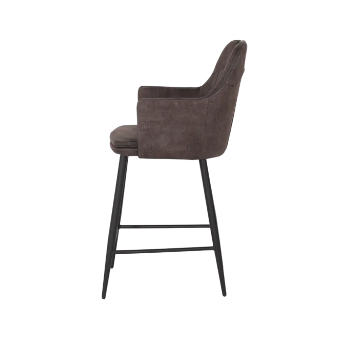 Tabouret de bar Morris Luxor anthracite