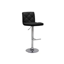 Tabouret de bar Ovied Pu noir 5513-2