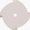 Tabouret empilable Elin blanc