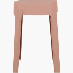 Tabouret empilable rose Elin