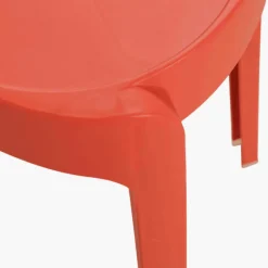 Tabouret empilable Rouge Elin