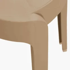 Tabouret empilable Taupe Elin
