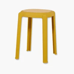 Tabouret empilable Tyra Jaune