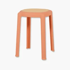 Tabouret empilable Tyra rose