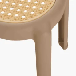Tabouret empilable Tyra Taupe