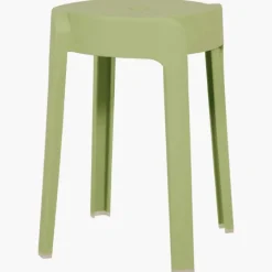 Tabouret empilable Vert Elin