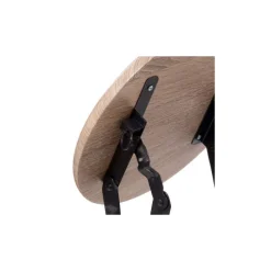 Tabouret pliant effet bois 164661