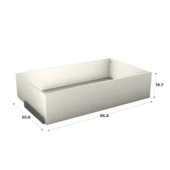 Tiroir anglaise Casa HT 20 - L90 cm - P 56 cm