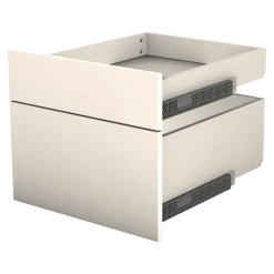 Tiroir double Casa avec entourage L 45 cm Sable