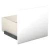 Tiroir simple avec entourage Casa L 45 cm blanc