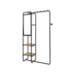 Vestiaire Compact noir et artisan Luton 42A 003747