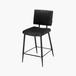vincenza - Tabouret de bar Goldy anthracite