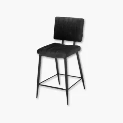 vincenza - Tabouret de bar Goldy anthracite