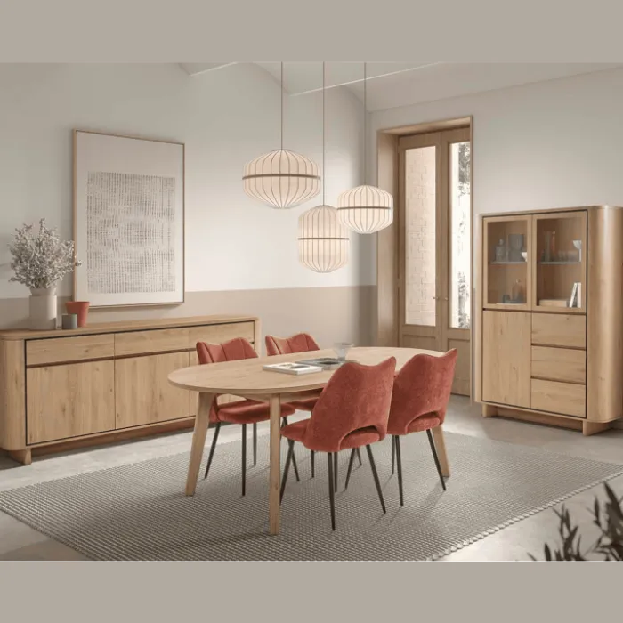 Vitrine Rondi 120 cm avec éclairage