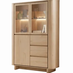 Vitrine Rondi 120 cm avec éclairage